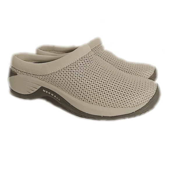 mesh merrell clogs womens